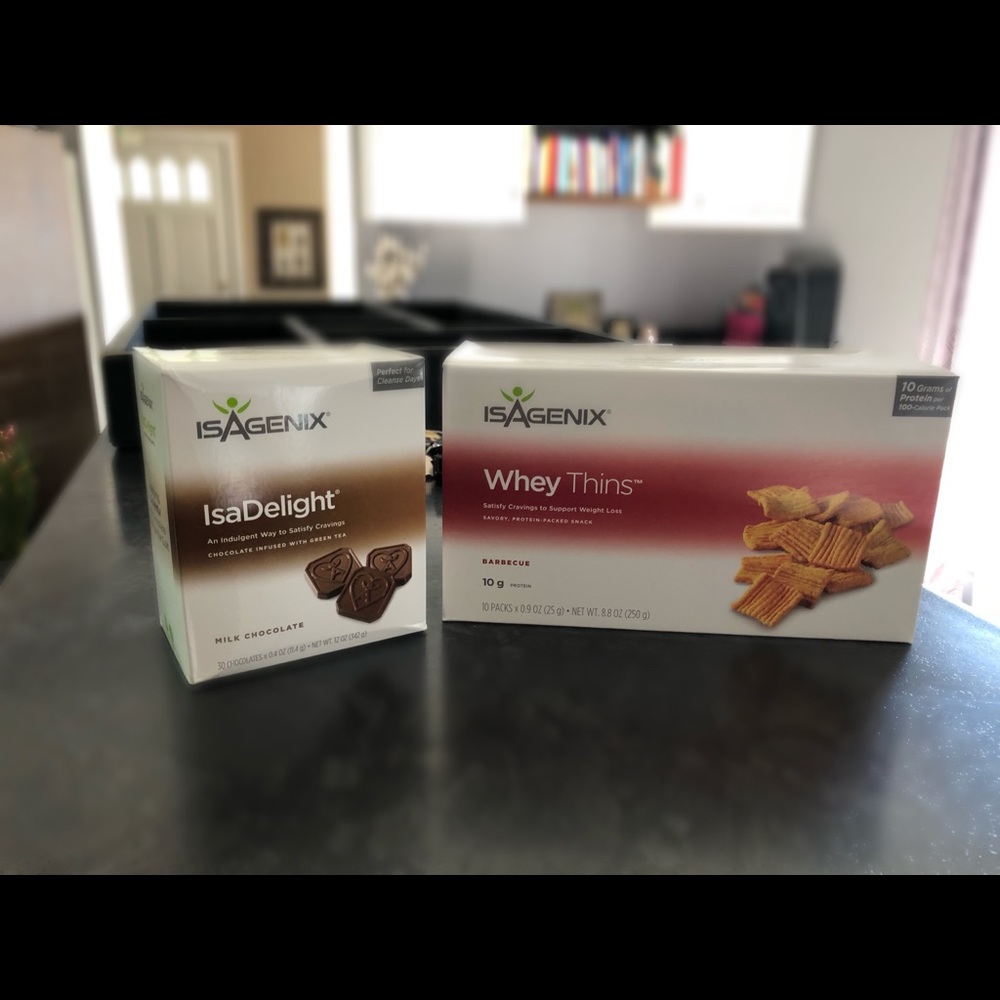 Isagenix Products (1 serving gone)